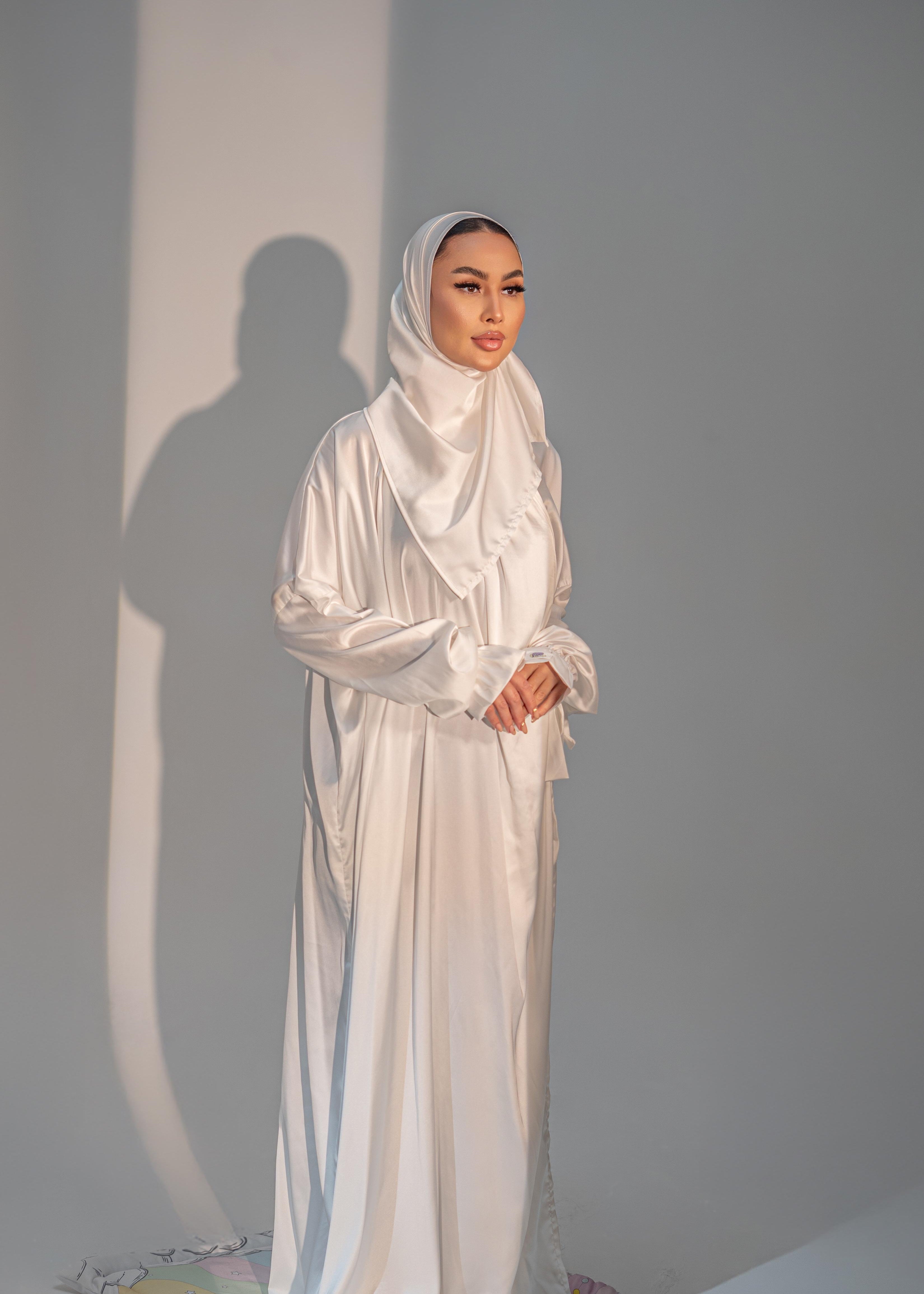 White Prayer Veil - جلال ابيض