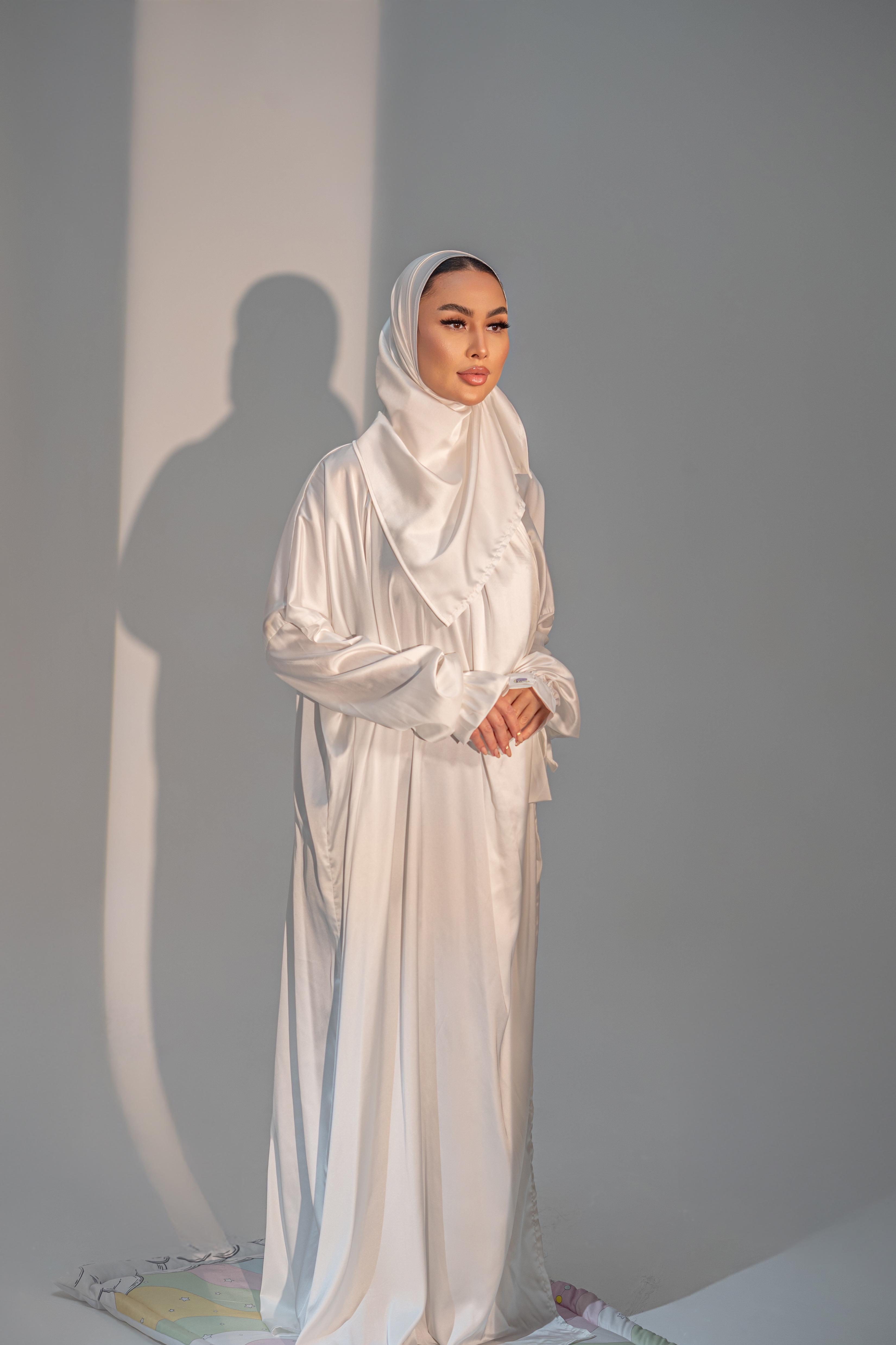 White Prayer Veil - جلال ابيض